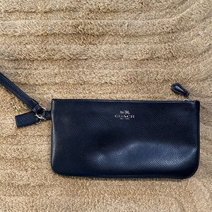Coach Black wristlet